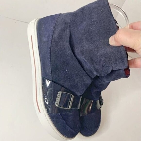 Birkenstock Toddler Big Kid Unisex Ballina Zip Up Suede Leather Naturleder Boots - Picture 5 of 16